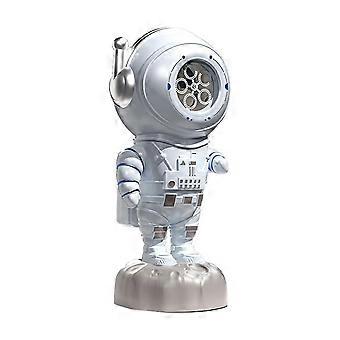 Astronaut Bubble Machine 360 Rotation Astronaut USB Wiederaufladbare Bubble Blower Spielzeug