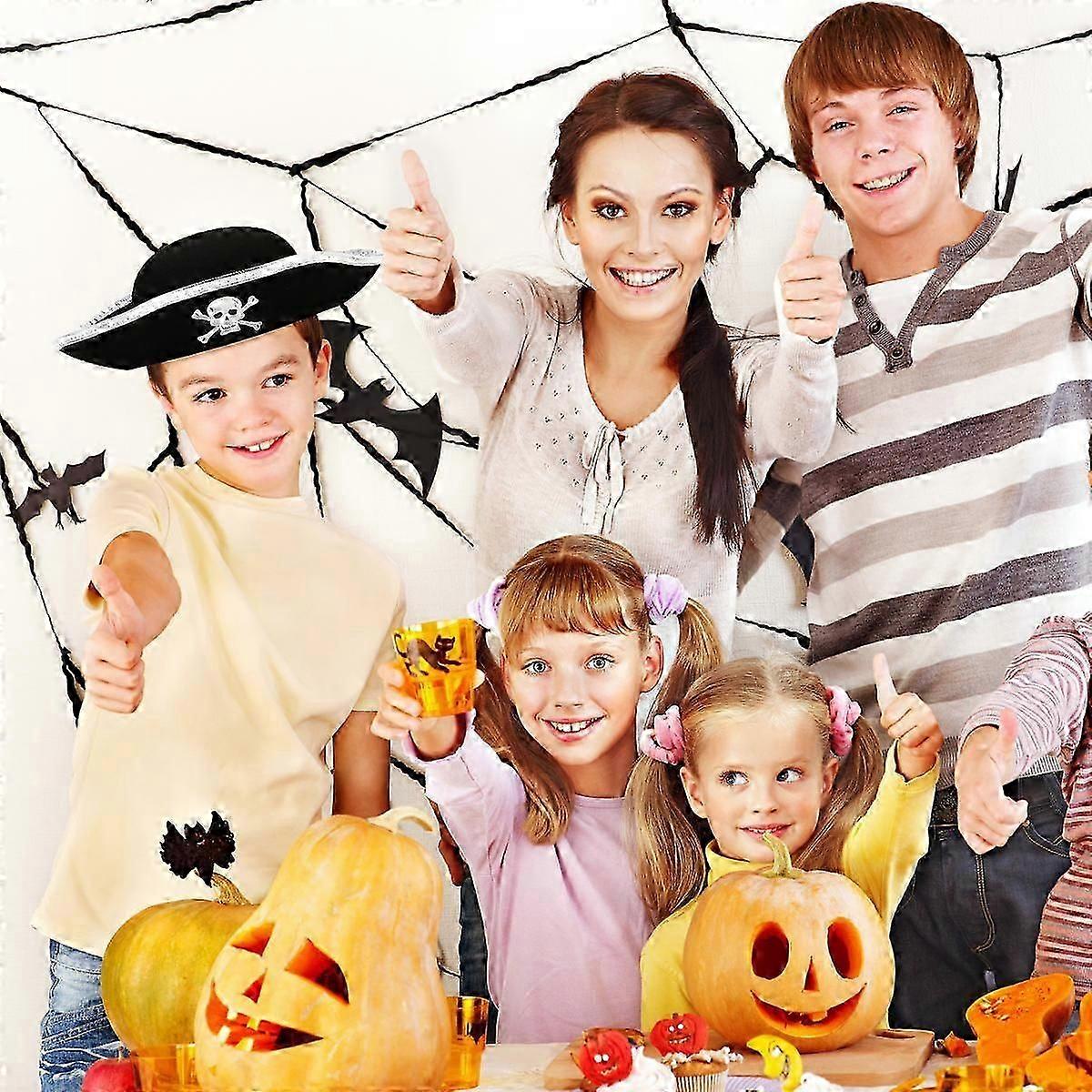 Pirate Hat Pattern for Cosplay Party Use 2Pcs Set