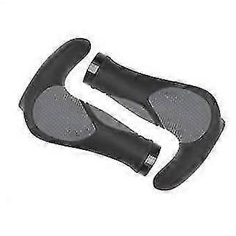 MTB Ergonomic Bicycle Handlebar Grips Non-Slip TPR Rubber Fit 22mm Handlebars