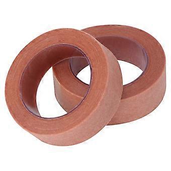Eyelash Planting Tools Grafting Tape Roll for Makeup 2Pcs Brown Fiber
