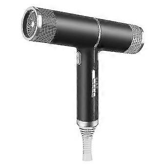 Sèche-cheveux ionique 1300 W haute vitesse et faible bruit, ions négatifs hydratants, température constante, air chaud/froid pour une utilisation à domicile ou en salon de coiffure.