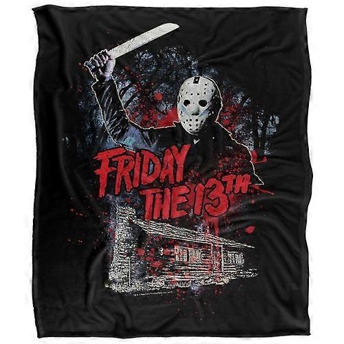 Friday The 13th Soft Touch Log Cabin Blanket