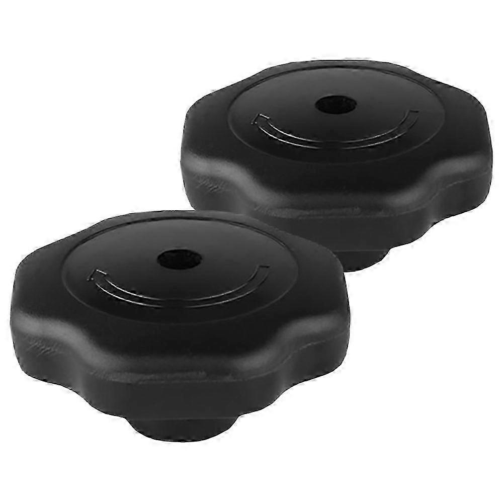 8Pcs Pressure Cooker Lid Cover Knobs Black Plastic Replacement Set