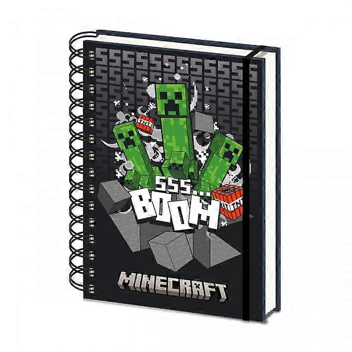 Minecraft 3D & Lenticular A5 Wirebound Notebook