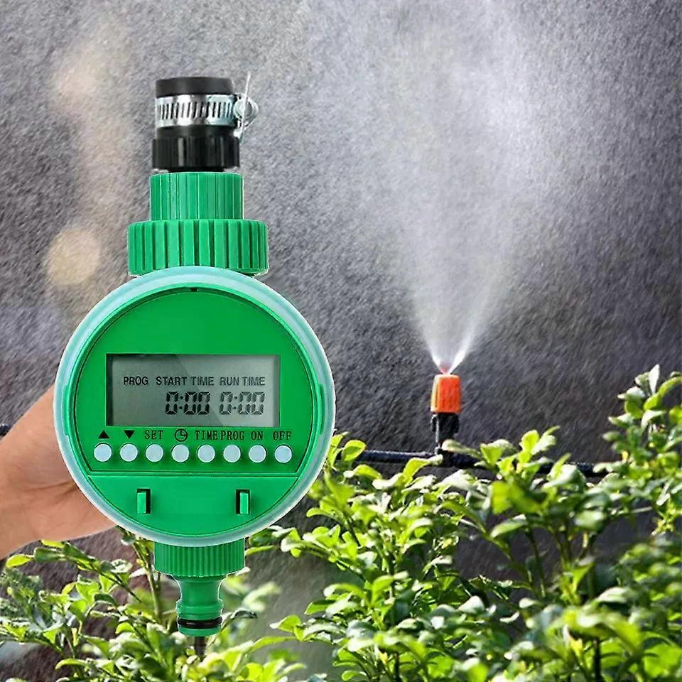 Garden Watering Timer Automatic Irrigation Controller Valve Watering Control Device Lcd Display Electronic Intelligence