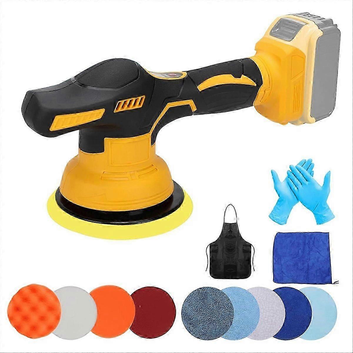 Cordless Car Buffer Polisher for 20V Battery