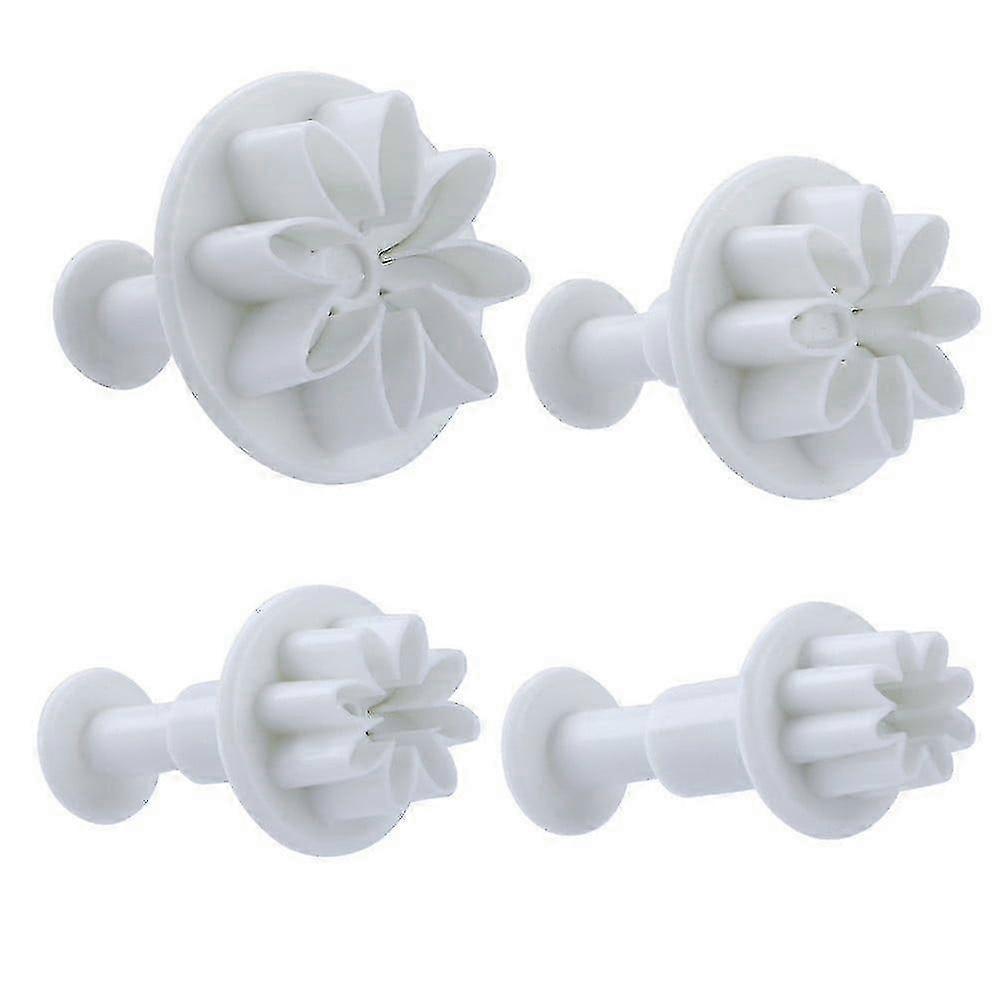 Flower Plunger Cookie Cutters Set