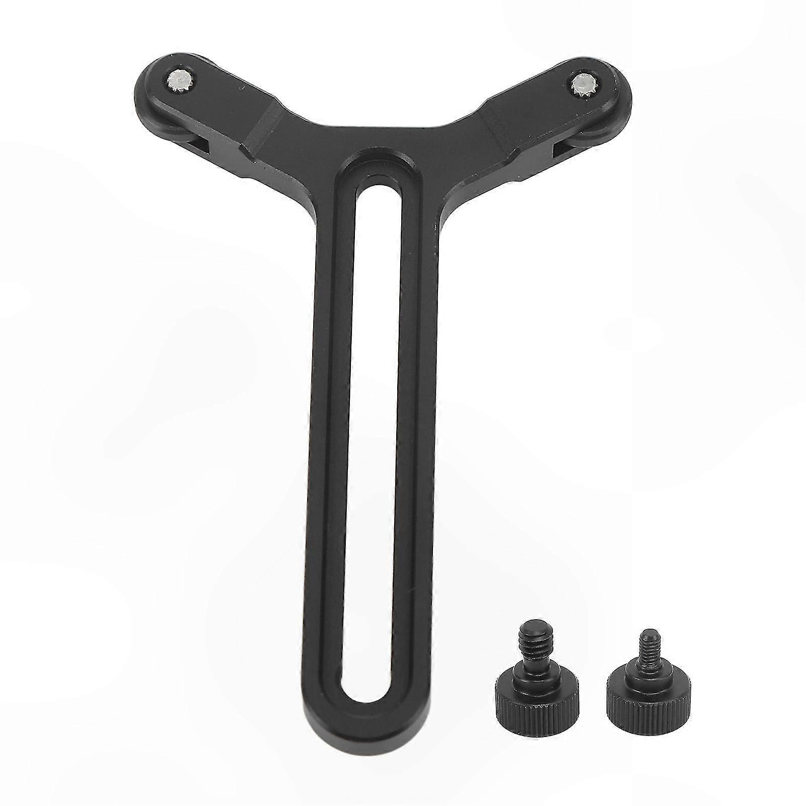 Dual-Wheel Lens Support Frame for Camera Stabilization Systems