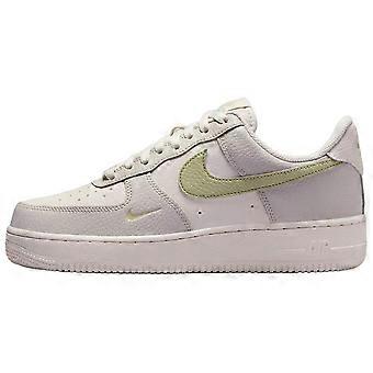 Nike Air Force 1 'Concrete Boys' Halkfria Läder Slitstarka Låga Skateboardskor Dam Vita Grön IB3881-001