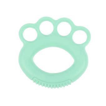 Silicone Hand Grip Strengthener Finger Exerciser Forearm Ring Squeezer Gripper CJW