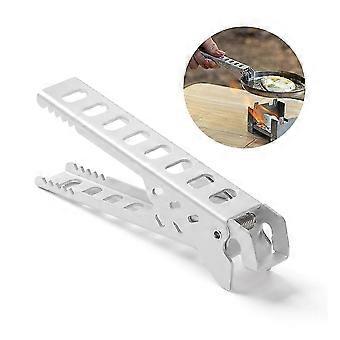 Pot clip anti scald folding handle for outdoor camping BBQ aluminium alloy kitchen tool