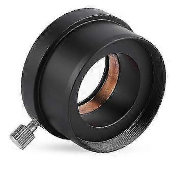 Adattatore per telescopio da 2" a 1,25" in metallo nero