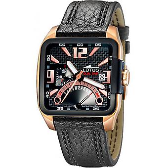 Lotus Vulcan Quartz Analog Man Watch with Cowskin Bracelet L15531/3