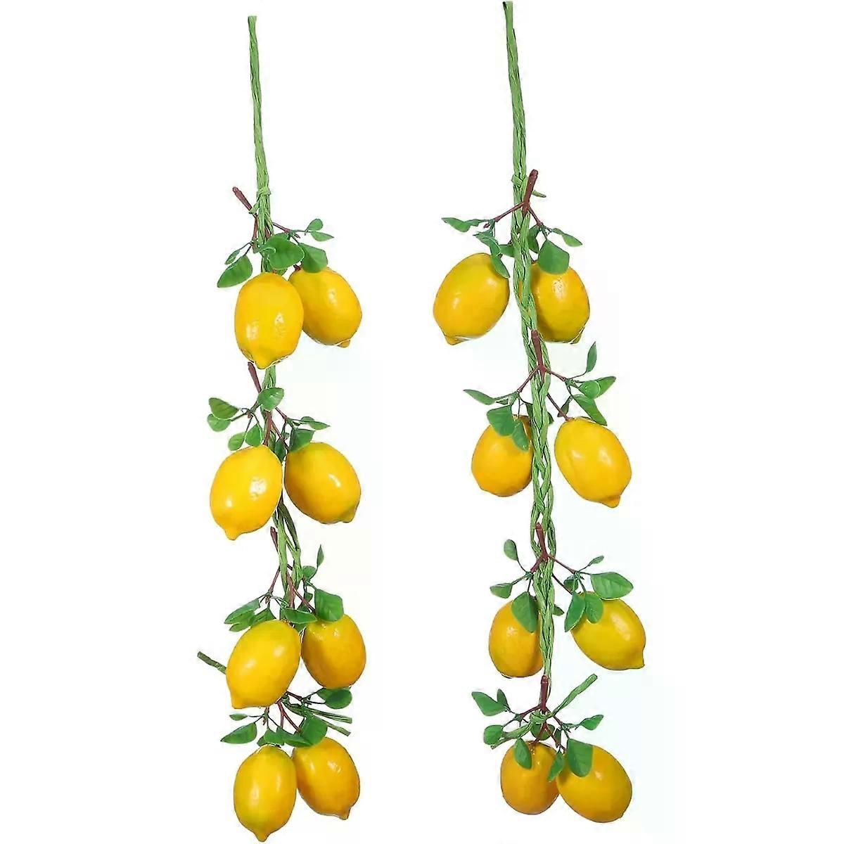 Vegetable Decor 2 Bunches Foam Hanging Fruit String