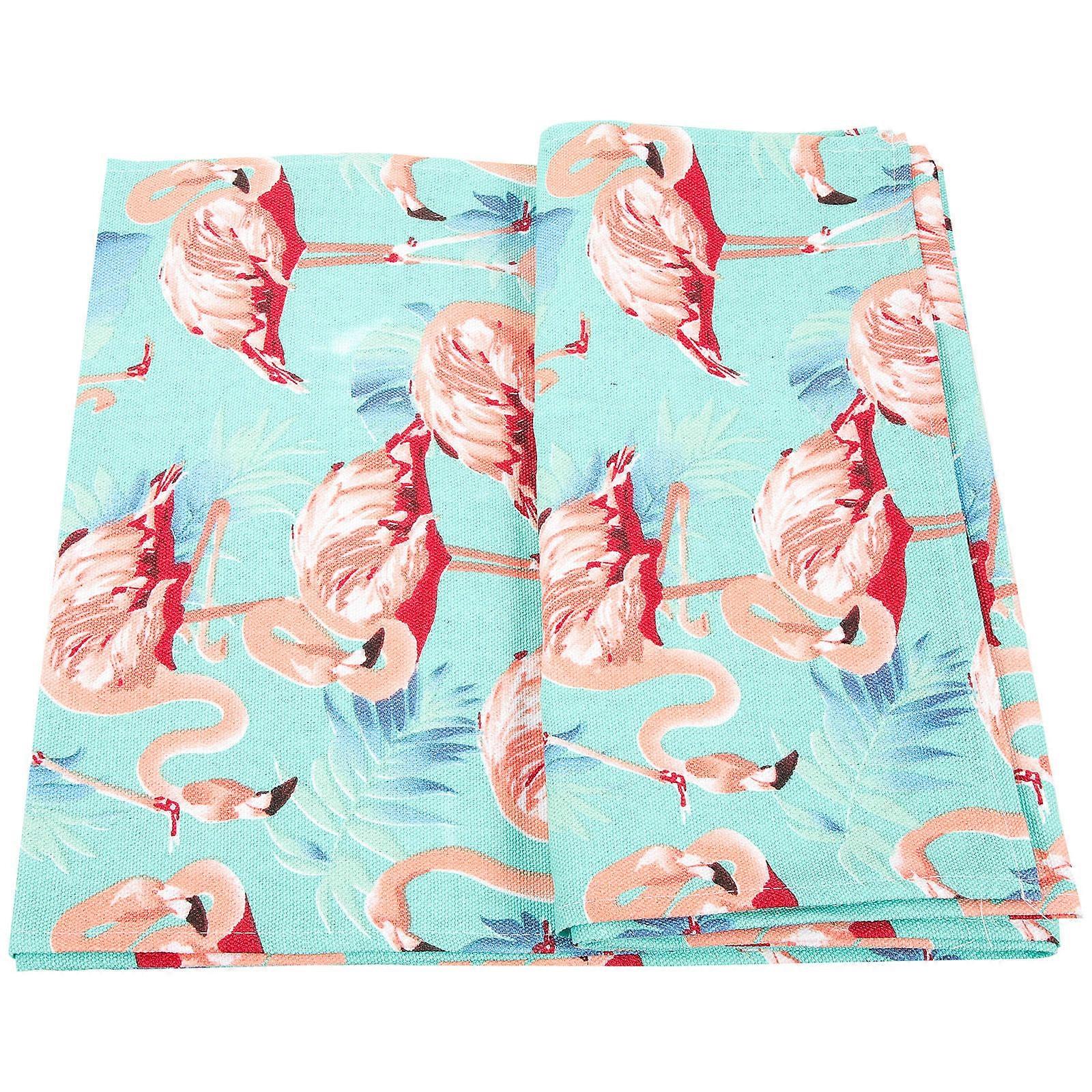 Flamingo Table Runner for Decoration Summer Table Runner Multi Fabric
