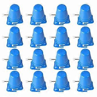 For Kids & Sports, 80Pcs Blue Clockwork Legged Robot Wind-Up Movement Toys