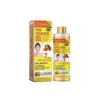 Body Care Papaya Oil Gently Moisturizes Skin With Daily Massage And Brightening