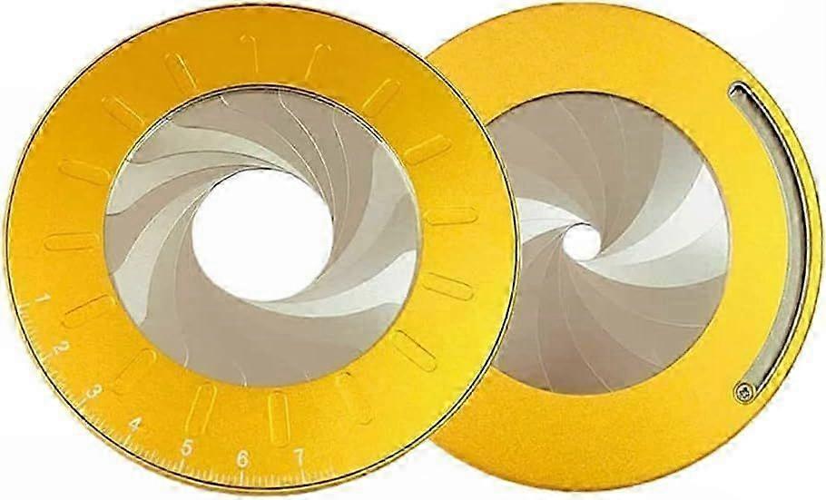 Adjustable Circle Drawing Ruler, Precision Measuring Template for Drafting Circles and Arcs, Adjustable Radius Tool, 1-Piece