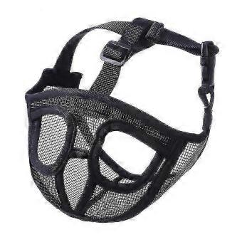 Soft Breathable Muzzle for Short Snout Breeds