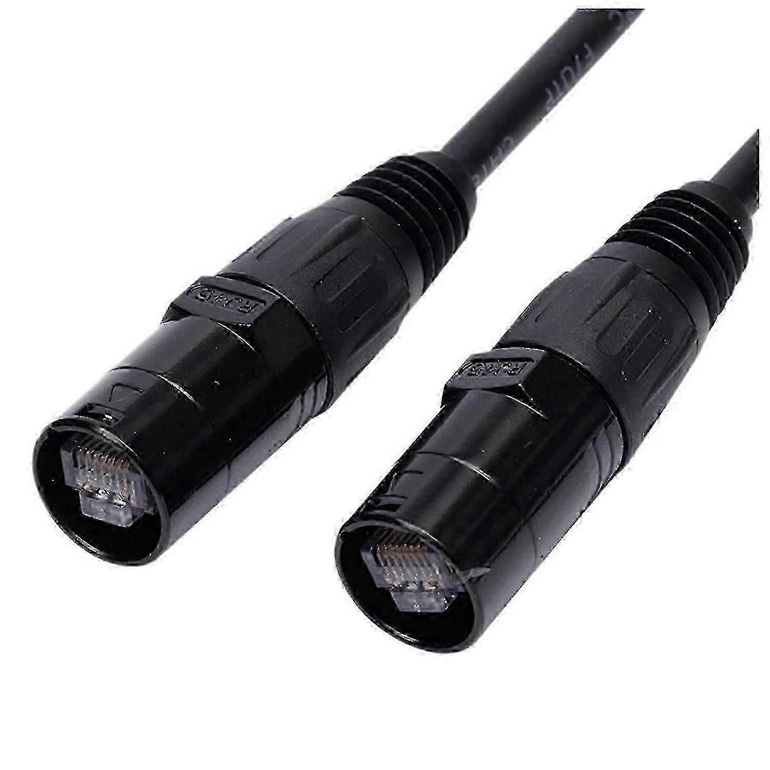 Solid-Core CAT6 EtherCON Cable 2m