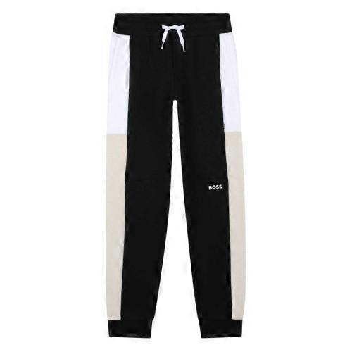 Boss Childrens/Kids Colour Block Jogging Bottoms