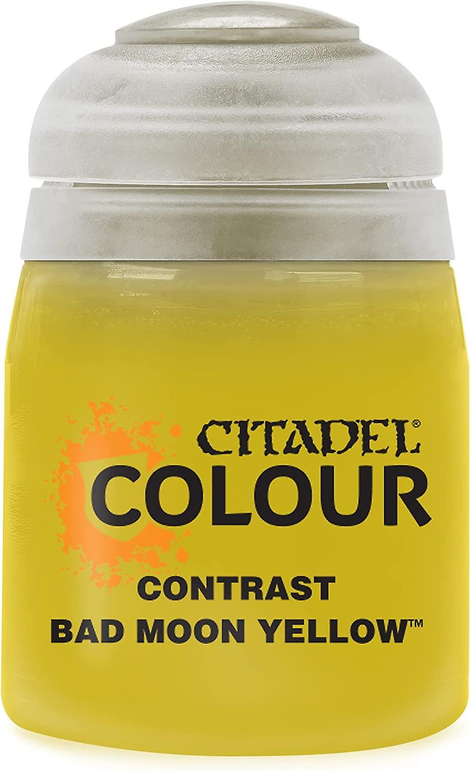 Games Workshop - Citadel Contrasto dei colori: Bad Moon Yellow (18ml) Paint