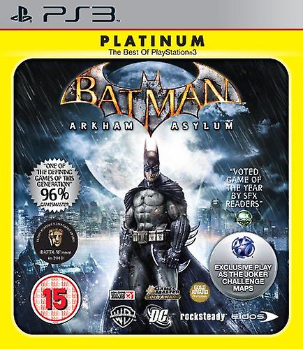 Batman Arkham Asylum - Platinum (PS3) - New & Sealed