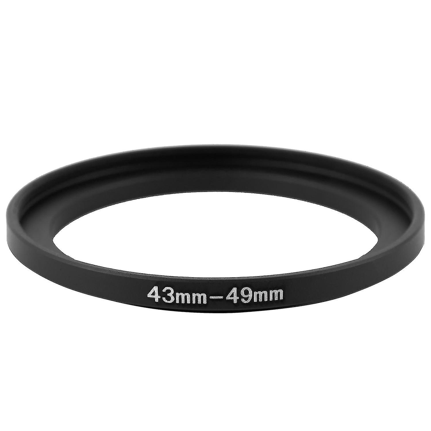 43mm To 49mm Metal Step Up Filter Ring Adapter For Camera