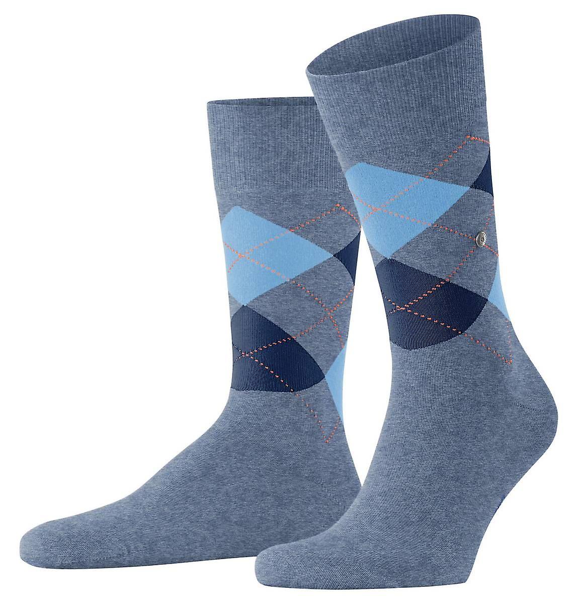 Burlington King Sokken - Turkoois