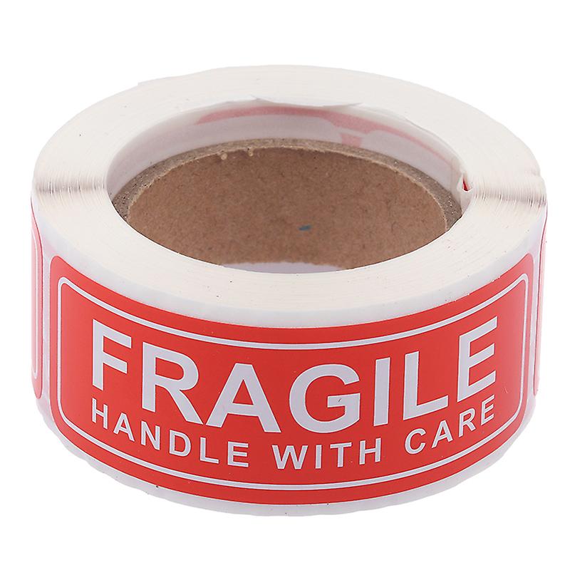 150pcs/roll Fragile Label Stickers Handle With Care Thank You Warning Signs Tags