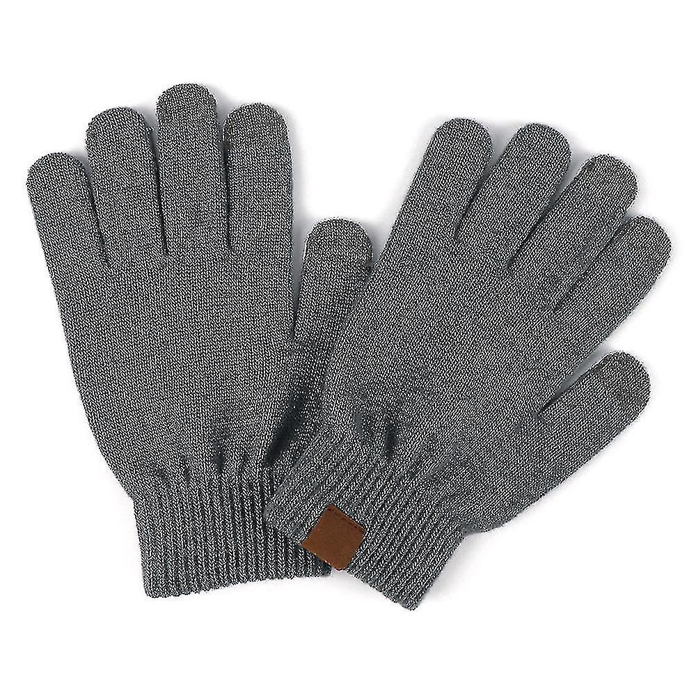 Vinter Touchscreen Stretch Termisk Magic Hansker Varm Strikket Foret