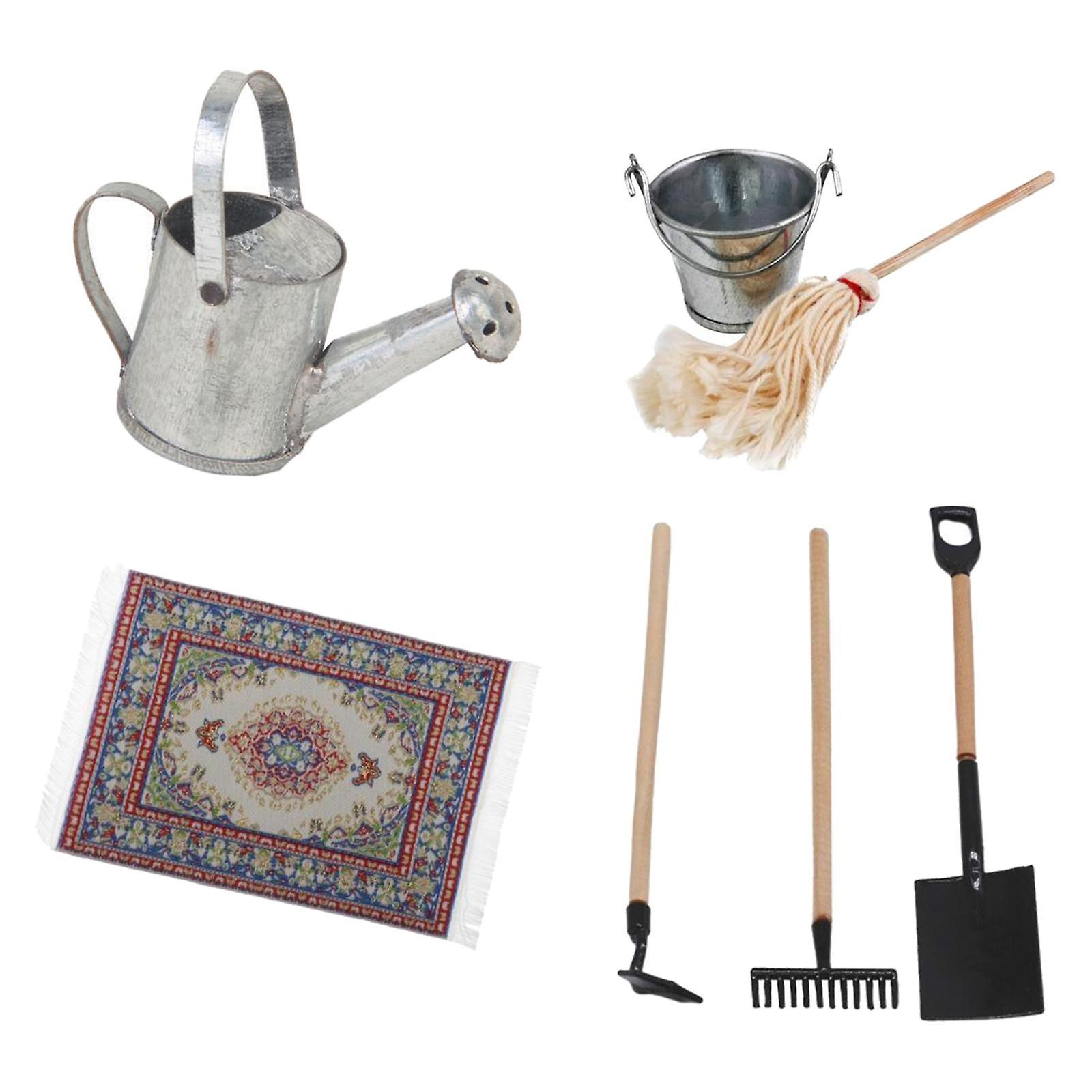 1:12 Scale Doll House Miniature Garden Tools