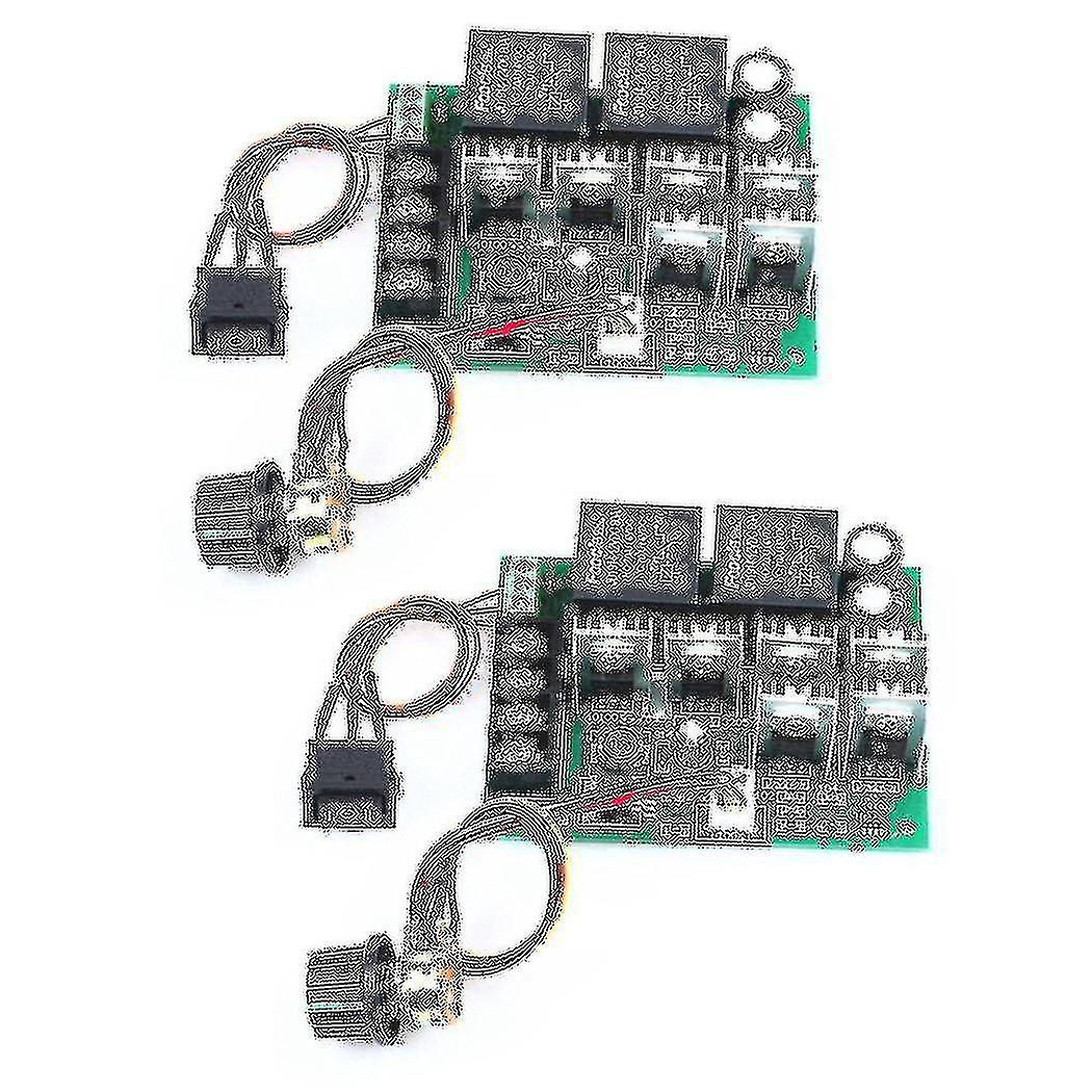 2x Pwm Speed Controller Pwm Electronic Governor 40a Dc 10v-50v 12v / 24v / 36v / 48v Brushed Dc Mot