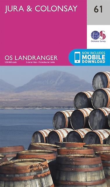 Jura Colonsay by Ordnance Survey Paperback Book