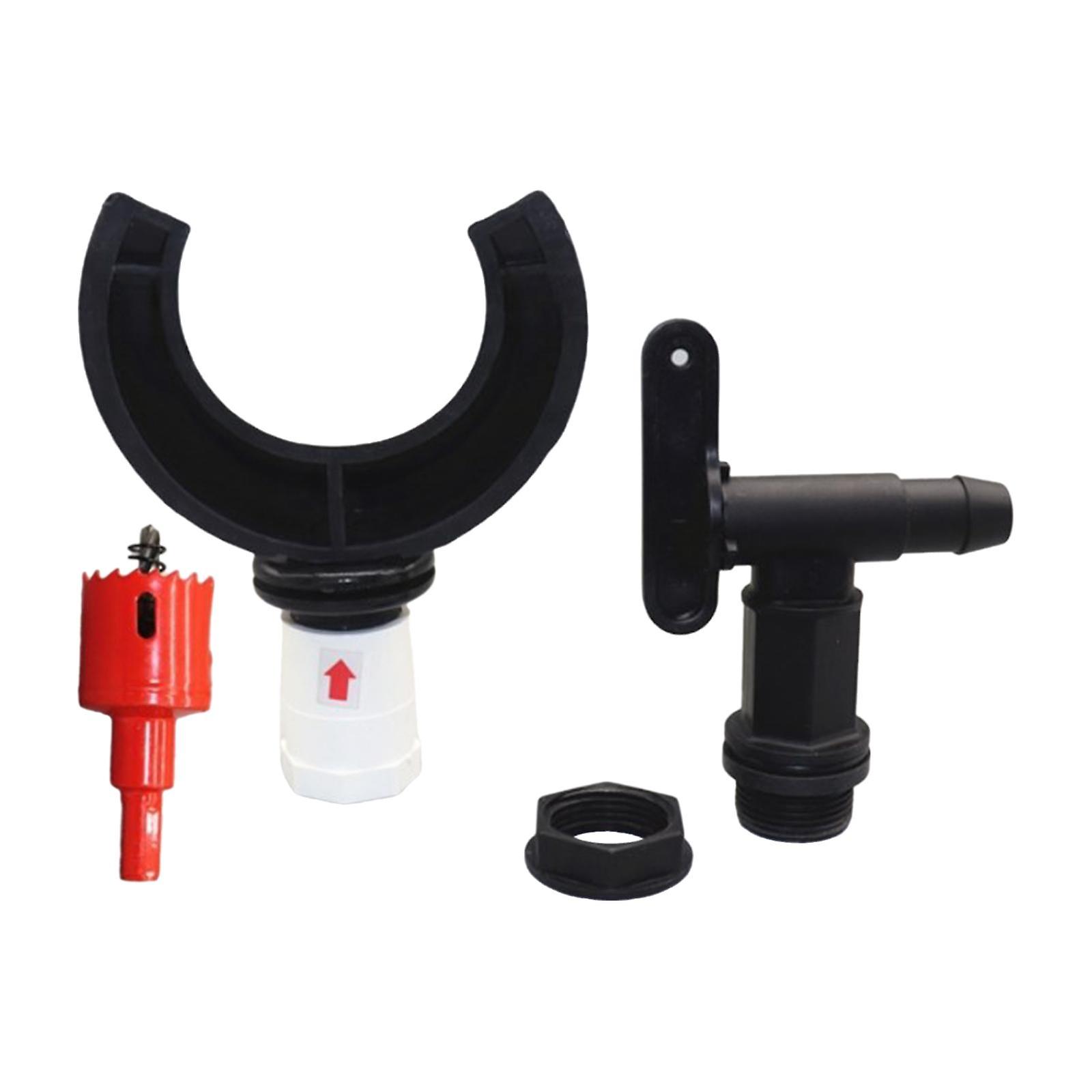 نظام اصطياد مياه الأمطار أطقم محول برميل المطر للأعمال المنزلية في الهواء الطلق سقف 110 مم جمع الصنبور