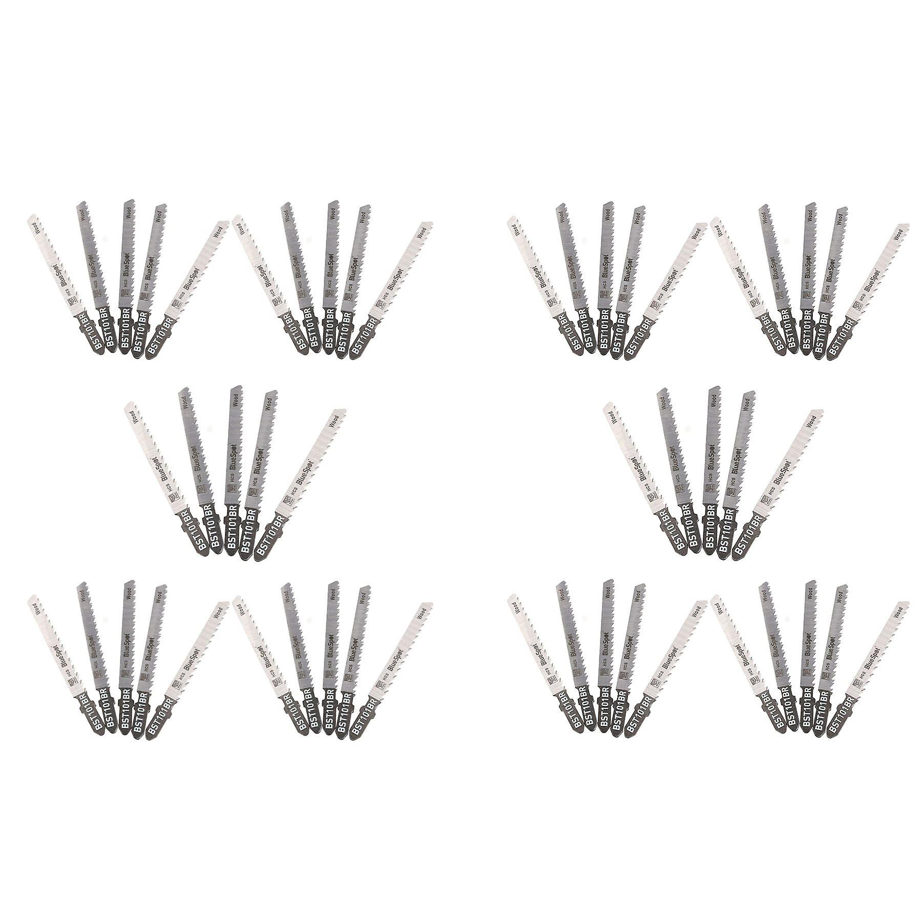 Reverse Tooth Jigsaw Blades with T Shank For Cutting Wood Plastics 10 TPI 50pk