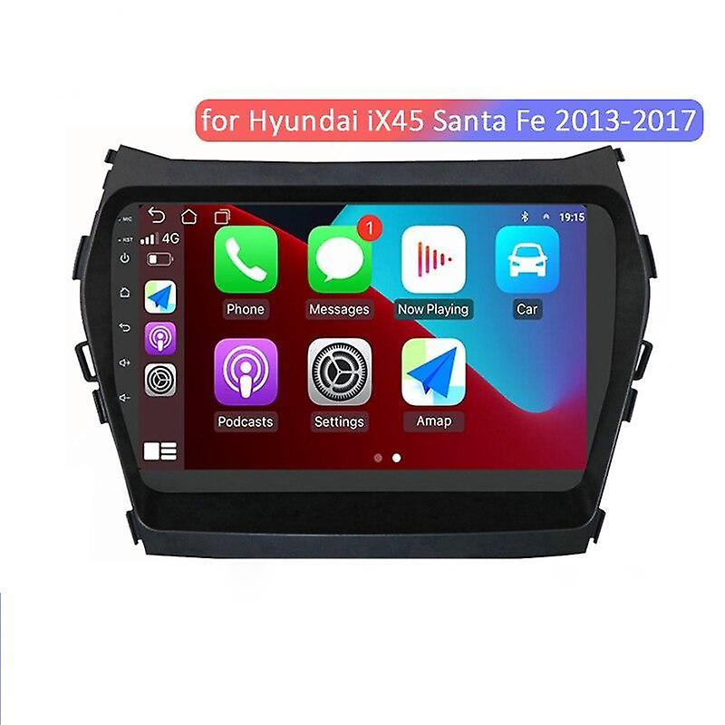 Android Auto Wireless Carplay Car Stereo for Hyundai iX45 Santa Fe 2013-2017 Car Multimedia Player