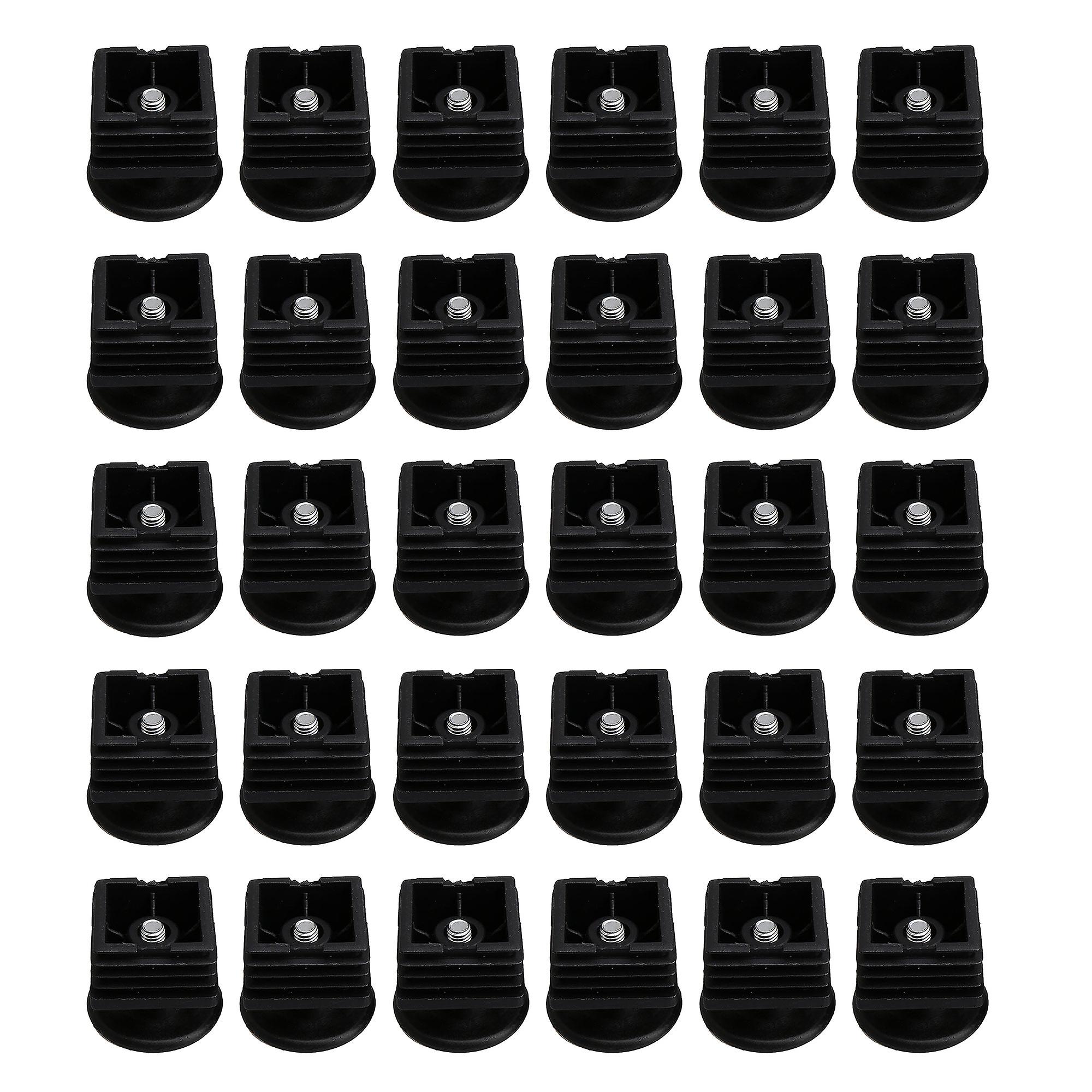 30 PCS Furniture Feet Plug 4x4cm Blanking End Caps with M8 Thread Feets