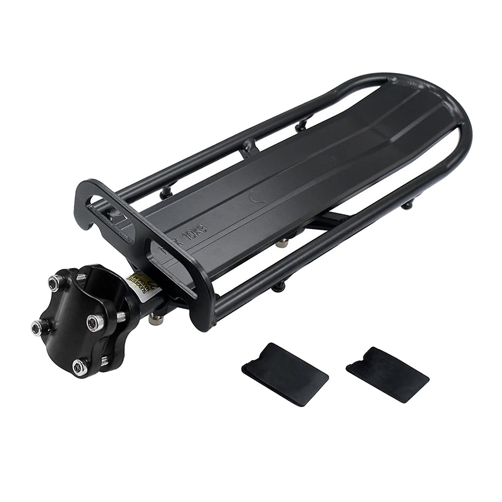 Cykel Cargo Rack til sikker lasttransport Sort Solid Lejer Cykelstativ