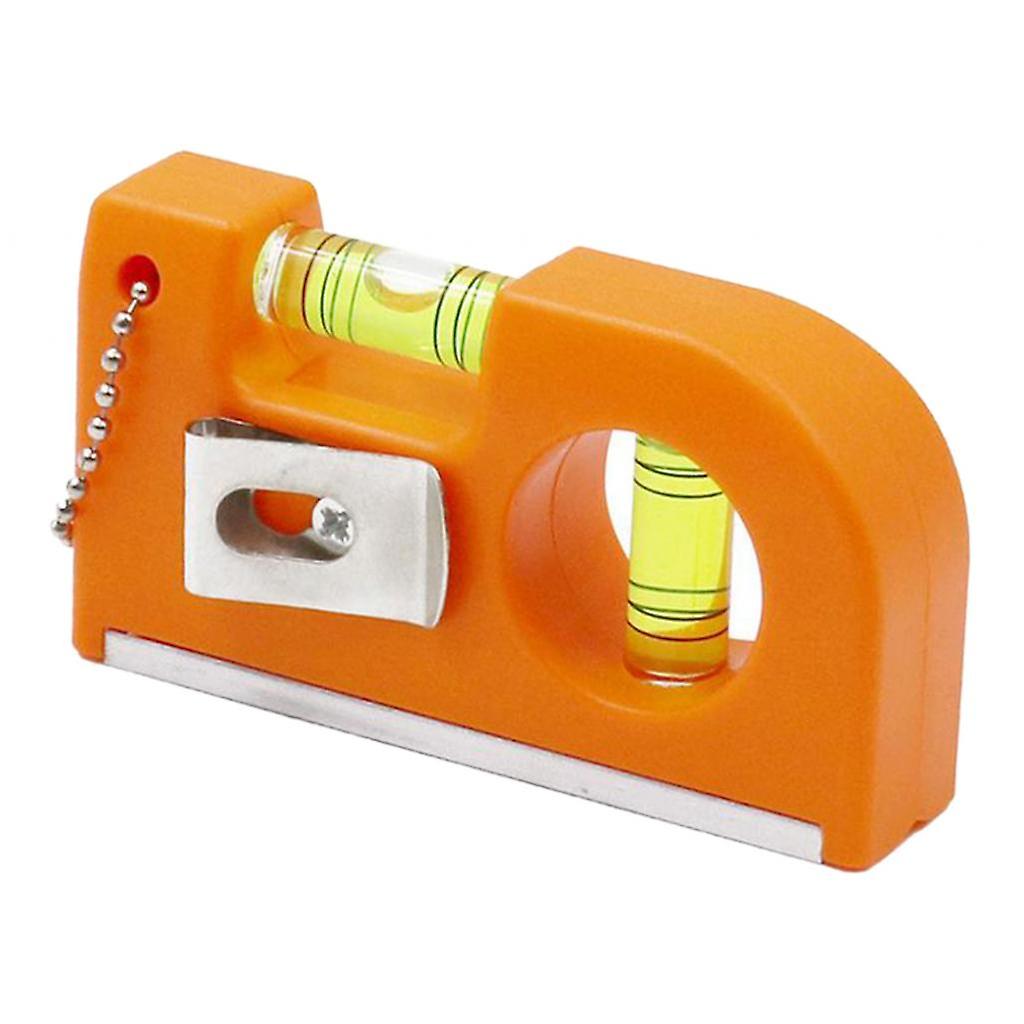 Portable Magnetic Small Pocket Level Tool with Two Bubble Spirit Leveler