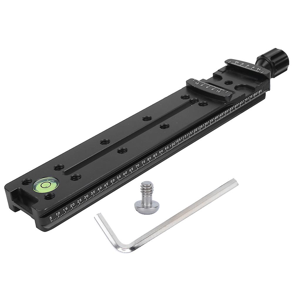 Aluminium Alloy Quick Release Plate Clip Adapter for DSLR Cameras - Durable & Versatile