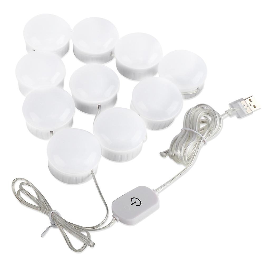 Makeup Mirror LED Light Bulbs Kit for Dressing Table Wall Lamp with Dimmable Touches Control