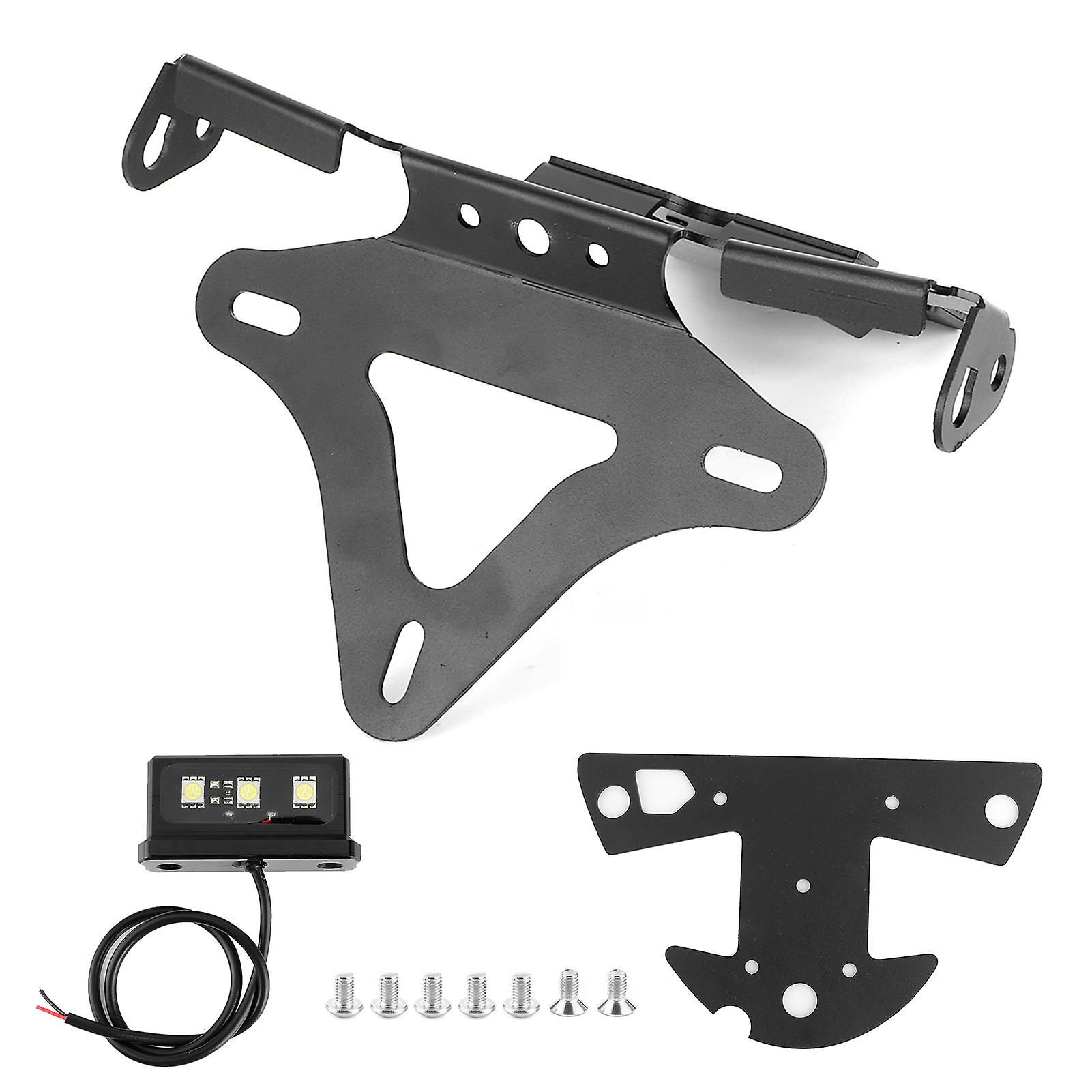 Support de plaque d'immatriculation pour garde-boue, compatible avec les modèles S1000RR/S1000R/HP4, réf. 46 62 7 715 968