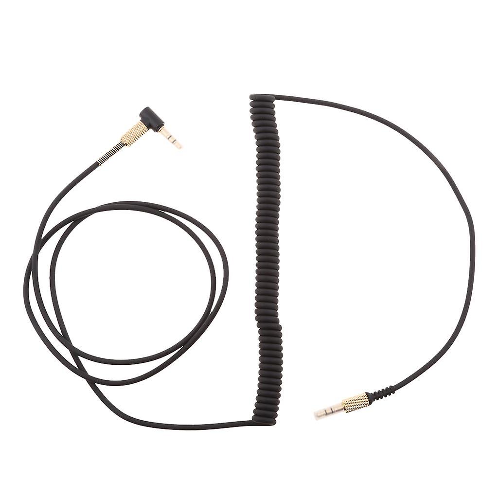 3.5mm Audio AUX Cable with Mic Inline Remote Control Cord Earphone Wire