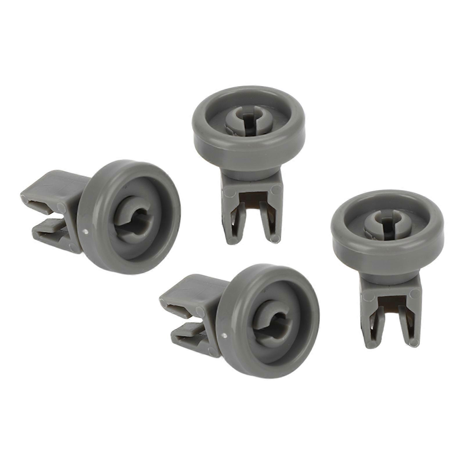 Set of 4 replacement dishwasher lower basket wheels for AEG Favorit, Privileg, Zanussi