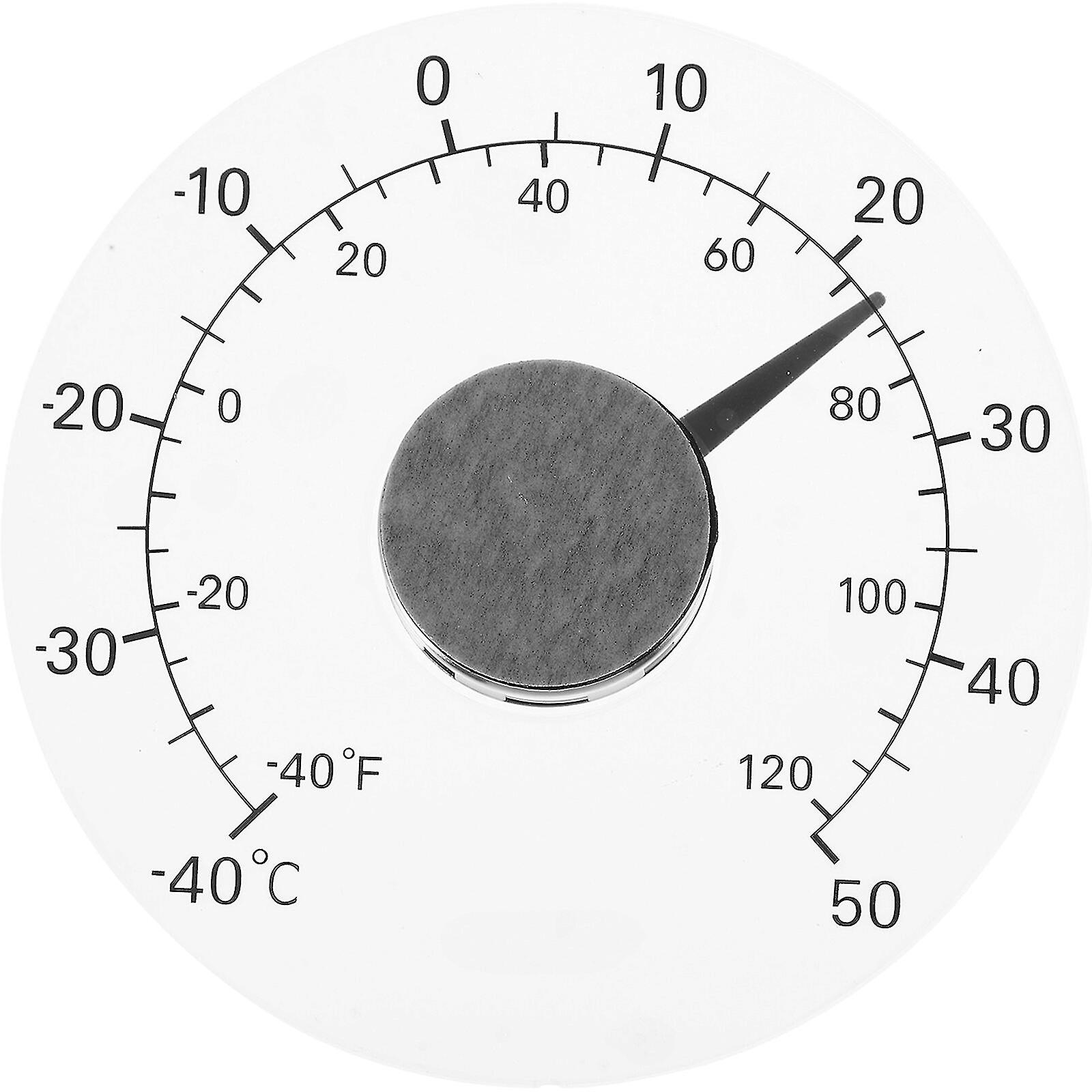 Termómetro de ventana conveniente Termómetro de ventana interior para jardín