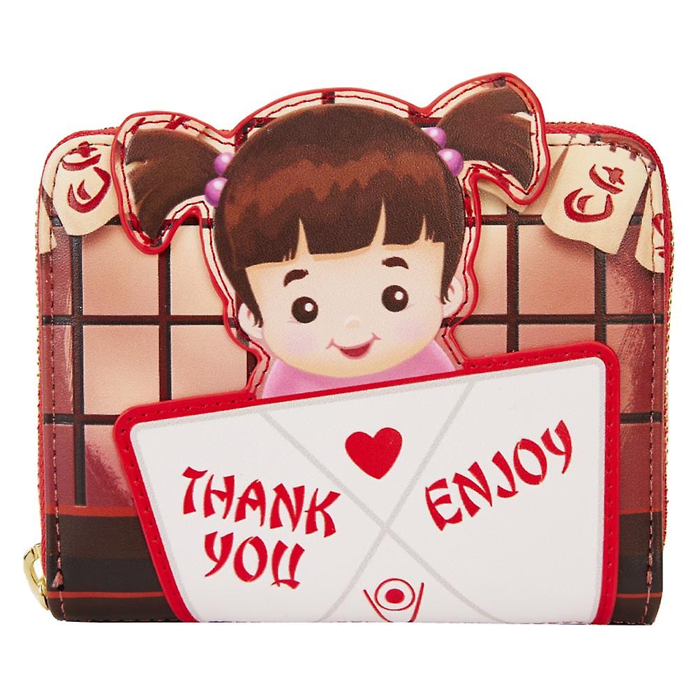 Officially Licensed Loungefly Monsters Inc Boo Takeout Zip Around Wallet