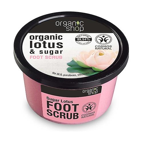 Organic Lotus and Sugar Foot Scrub 250 ml
