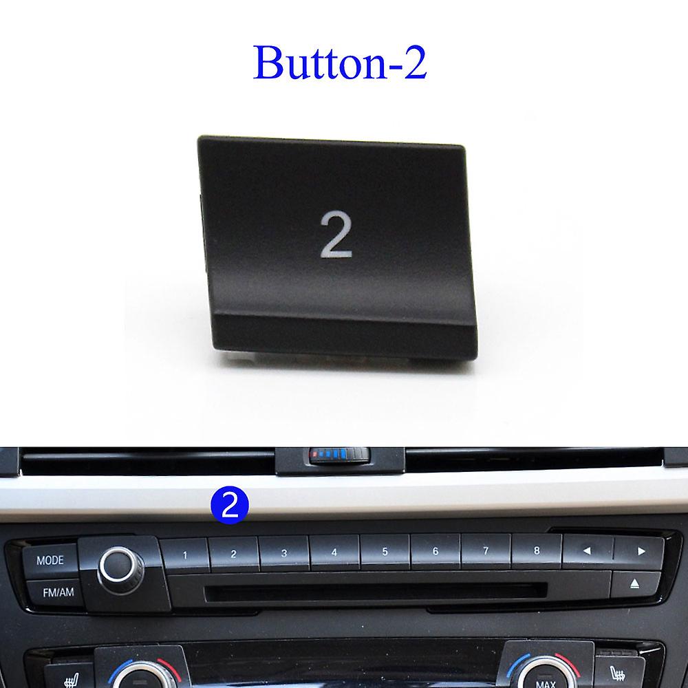Dashboard Air Conditioning AC Vent CD Player Control Cap AC Button Replacement for BMW F20 F21 F22 F30 F35 F34 F36 F45 F46~6222