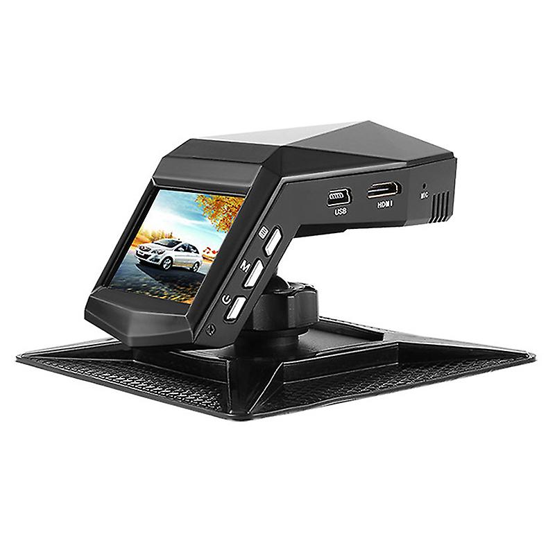DashCam HD 1080P Dash Cam Car Video With Center Console LCD Car DVR Video Recorder Night Vision 2inch IPS